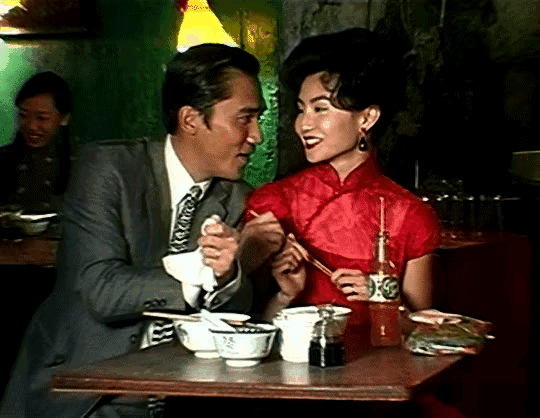 《花样年华》梁朝伟和张曼玉吃饭这段简直绝了