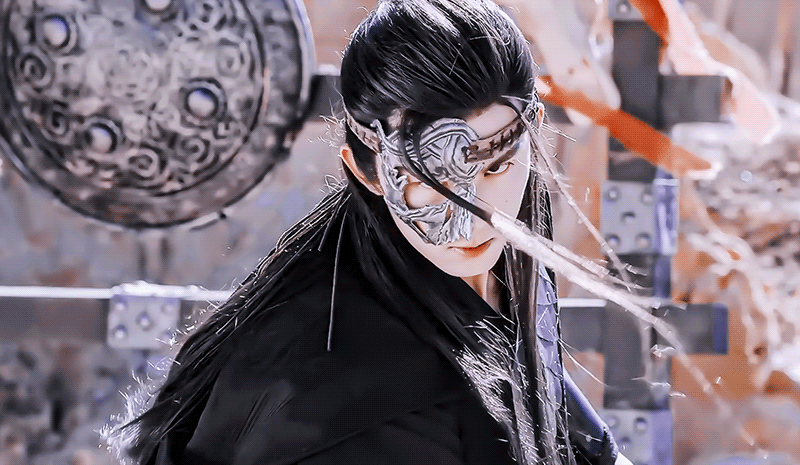 吴磊这个面具造型,有天官赐福花城内味儿吗?