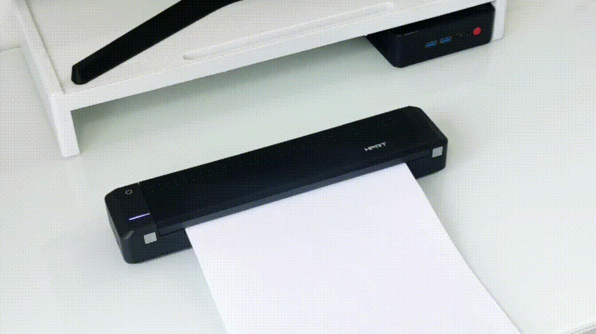 替家长们试了试便携a4打印机汉印mt800比传统打印机好在哪