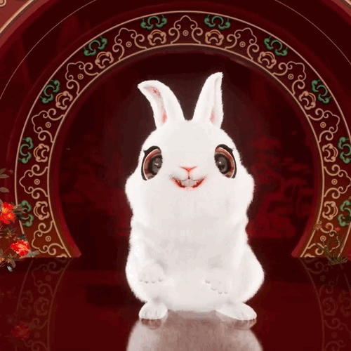 2023年的春晚吉祥物兔圆圆,视频及gif动图……|圆圆|春节联欢晚会