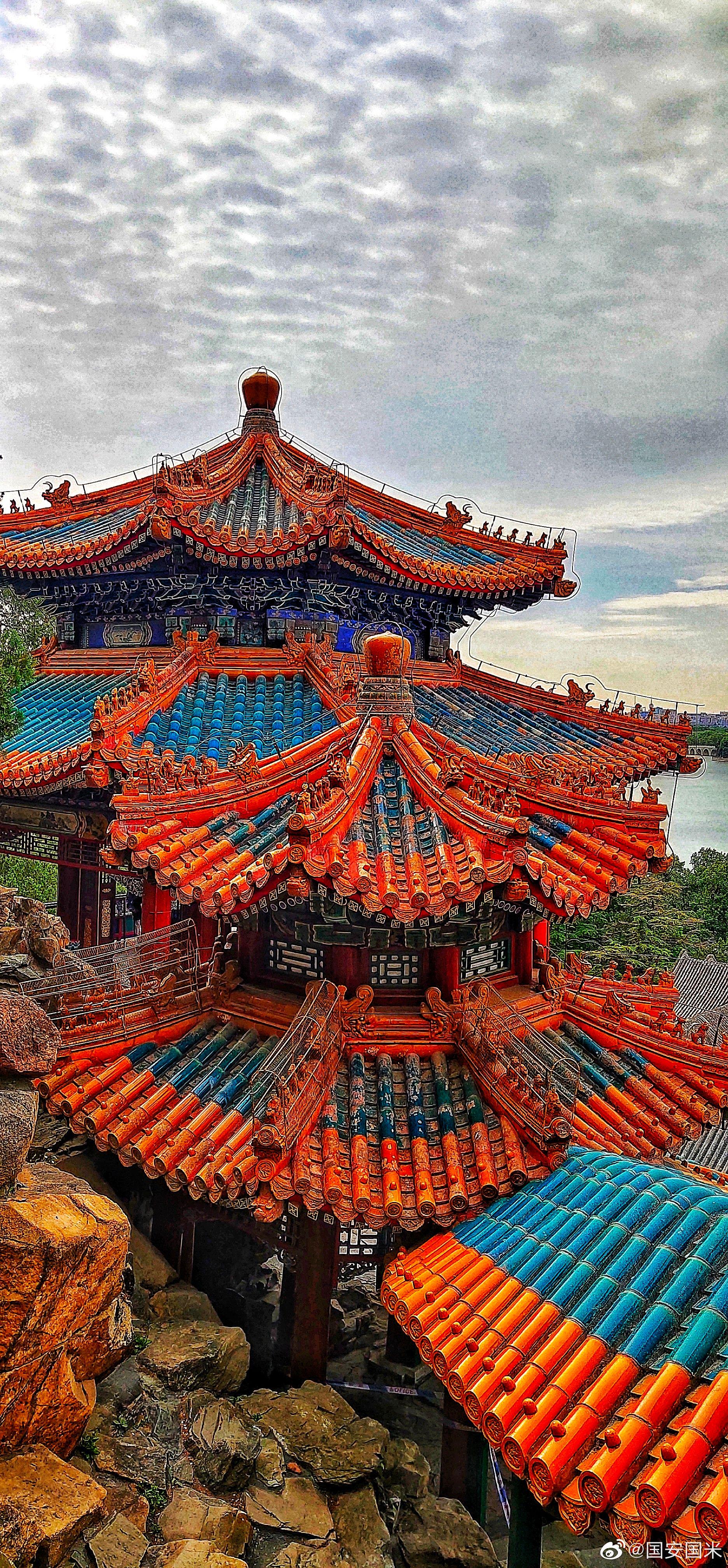 颐和园画中游 摄影