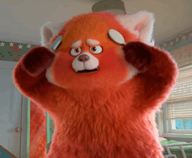 妈呀太萌了吧快来领红色小熊猫表情包