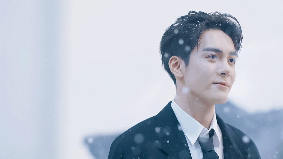 曾舜晞这组雪景大片也太有感觉了吧 完全是韩剧男主角的样子呀