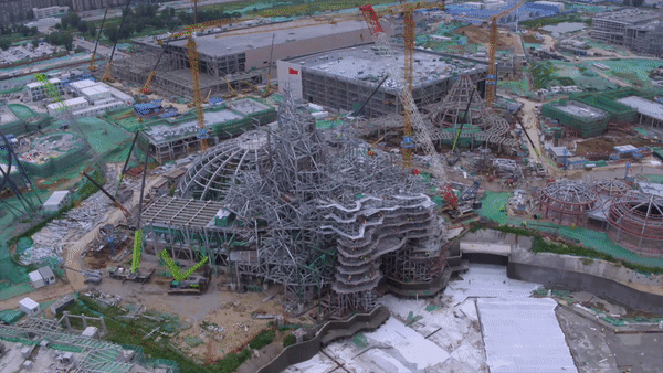 北京环球影城主题公园已进入设备安装调试阶段,疫情并未影响项目建设