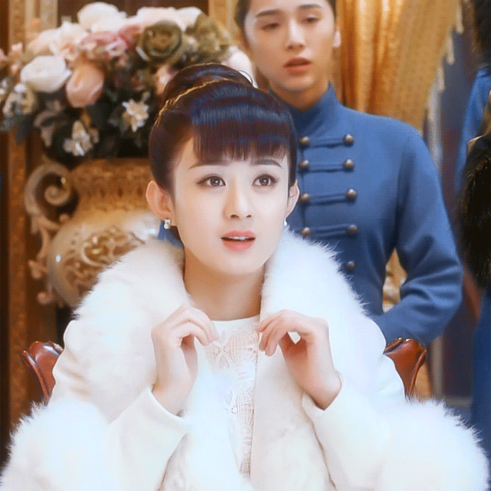 赵丽颖剧中的一些齐刘海造型,颖宝好适合齐刘海啊|赵丽颖_新浪新闻