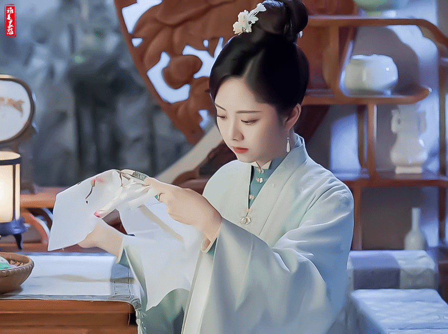 女星古装剧中比较少见的明制汉服造型