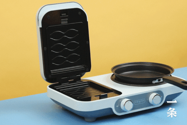 首发丨1台早餐机,煎蒸炖煮全能,3分钟吃上美味早点