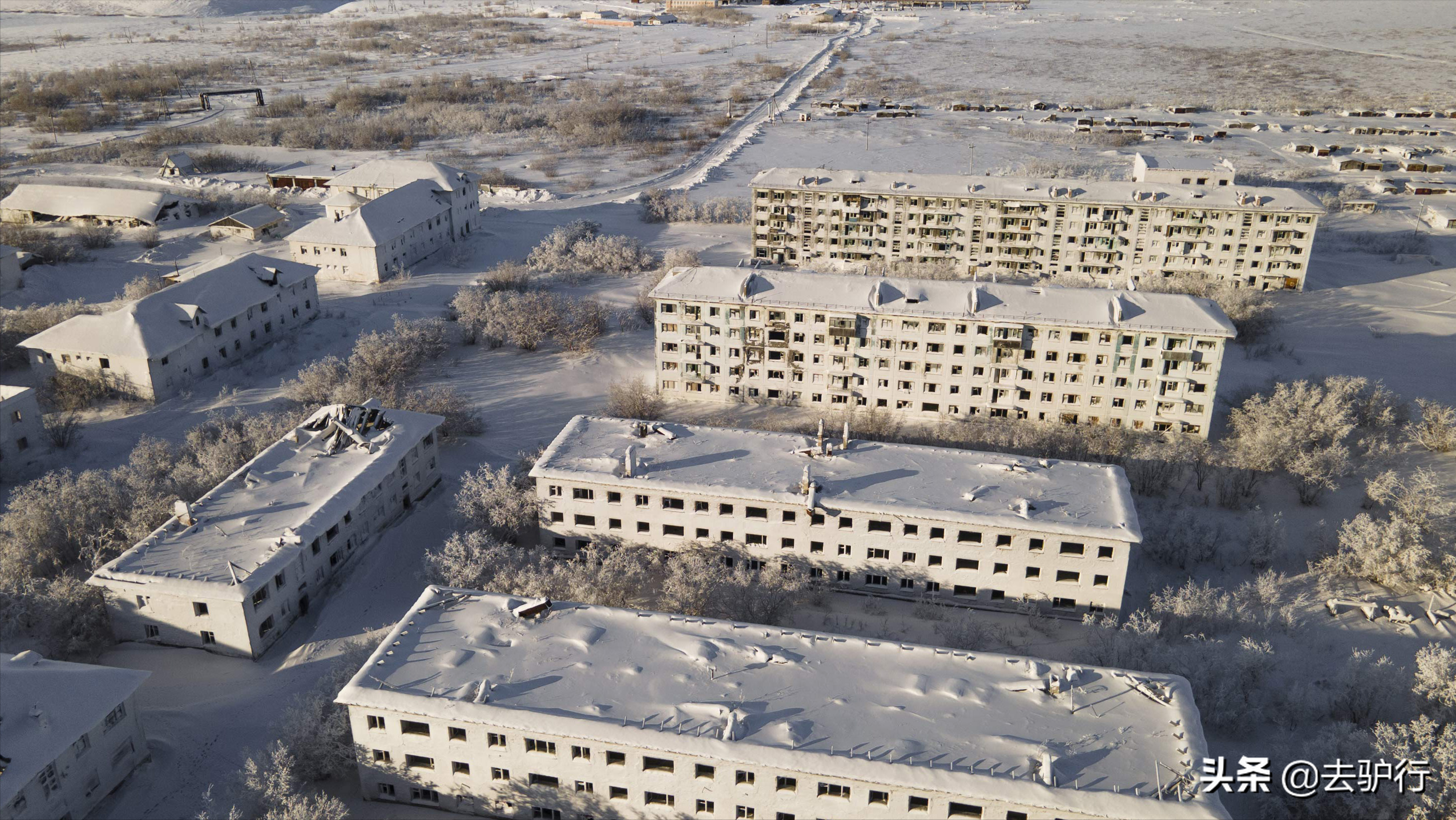 沃尔库塔镇建于1930年,是前苏联时期古拉格系统下最大的劳改营之一.