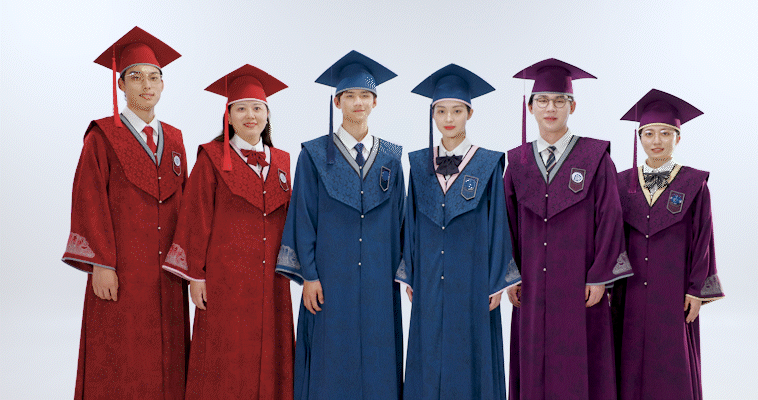 今年这些高校学位服上新!_手机新浪网