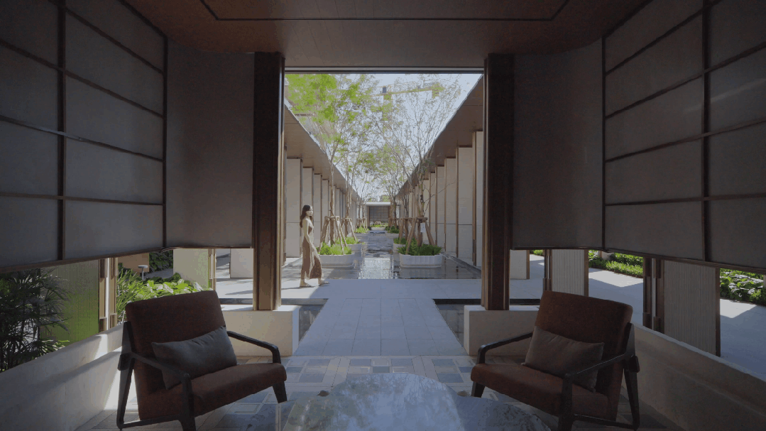 ▲把沉香种进回廊，情绪也在此沉淀