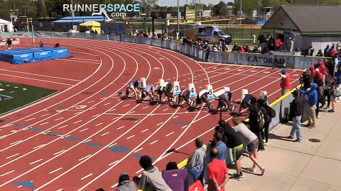 尼克尔斯-哈伯的百米比赛视频