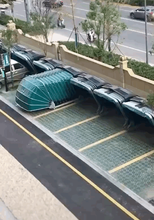 这设计，车被偷了都不知道-搞笑gif动态图片-izike